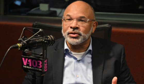 Geoffrey Owens visits "The Big Tigger Morning Show with Jazzy McBee" in Atlanta, Georgia, on Dec. 5.