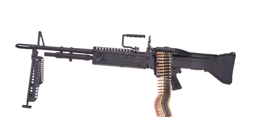 Citizens were prohibited from possessing nearly all machine guns, like the M60 pictured, under the Firearms Owners' Protection Act of 1986.