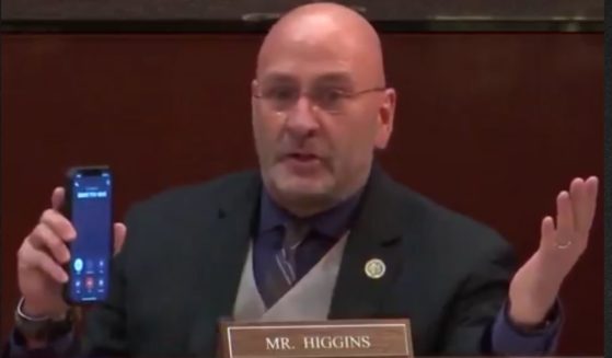 "Listen to this. America, pay attention to what’s happening to our elders," Rep. Clay Higgins said as he demonstrated how difficult it is to get help from the Social Security Administration.