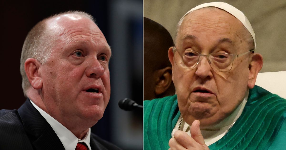 Tom Homan Takes on the Pope, Exposes Vatican Hypocrisy: ‘Stick to the Catholic Church and Fix That!’