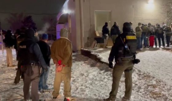 On Sunday the DEA patterned with ICE and other federal agencies raided a building in Denver, Colorado, arresting nearly 50 illegal immigrants, many of whom were in the Tren de Aragua gang.