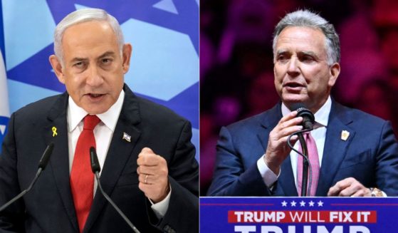 Incoming Trump administration Middle East envoy Steve Witkoff, right, played a major role in securing a deal between Israel, led by Prime Minister Benjamin Netanyahu, left, and Hamas.