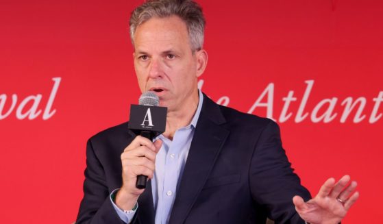 Jake Tapper speaks on stage during "The Long Road to Freedom for C.J. Rice" panel for The Atlantic Festival 2024 in Washington, D.C., on Sept. 19.