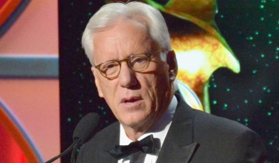 Actor James Woods speaks onstage during the 2017 Writers Guild Awards in Beverly Hills, California, on Feb. 19, 2017.