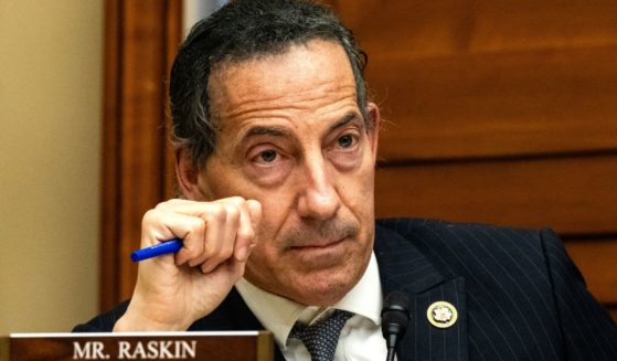 Rep. Jamie Raskin looks on as former New York Gov. Andrew Cuiomo testifies before the Select Subcommittee on the Coronavirus Pandemic in the Rayburn House Office Building at the U.S. Capitol in Washington, D.C., on Sept. 10.