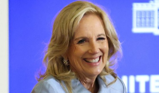 First lady Jill Biden speaks during the first-ever White House Conference on Women's Health Research, in the East Room of the White House in Washington, D.C., on Dec.11.