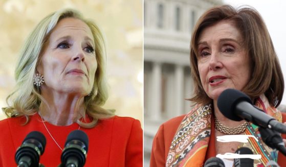 First lady Jill Biden, left, expressed disappointment with former House Speaker Nancy Pelosi and others over the treatment her husband, President Joe Biden, received from Democrats with whom they had been friends for nearly half a century, according to a Washington Post report.