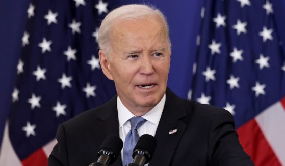 President Joe Biden delivers a speech about his foreign policy achievements in the Ben Franklin Room at the State Department's Harry S. Truman headquarters building in Washington, D.C, on Monday.