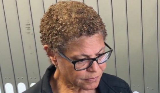 When asked about her travels as the fires were raging through Los Angeles, California, L.A. Mayor Karen Bass refused to answer any questions.