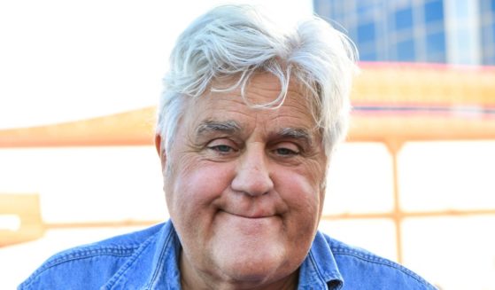 Jay Leno poses for portrait at BritWeek's Luxury Car Rally Co-Hosted By The Petersen Automotive Museum at Petersen Automotive Museum on November 14, 2021 in Los Angeles, California.