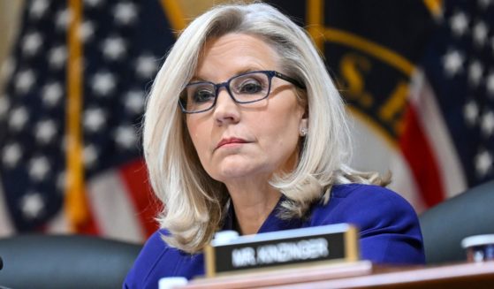 Then-Rep. Liz Cheney participates in the final session of the Jan. 6. Committee in Washington, D.C., on Dec. 19, 2022.