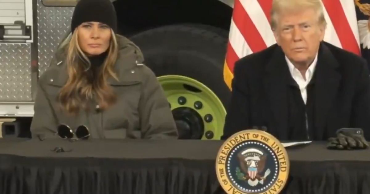 Watch: The Exquisite Look on Melania’s Face as Trump Says Fauci’s Safety Is Fauci’s Problem, Not Taxpayers’