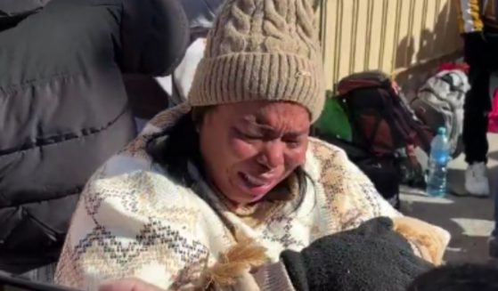 On Monday, video captured the moment an asylum seeker in Juárez, Mexico, found out that the CBP One app was shut down after President Donald Trump was sworn in.