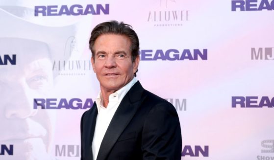 Dennis Quaid attends the Los Angeles Premiere of "Reagan" at TCL Chinese Theatre on August 20, 2024, in Hollywood, California.