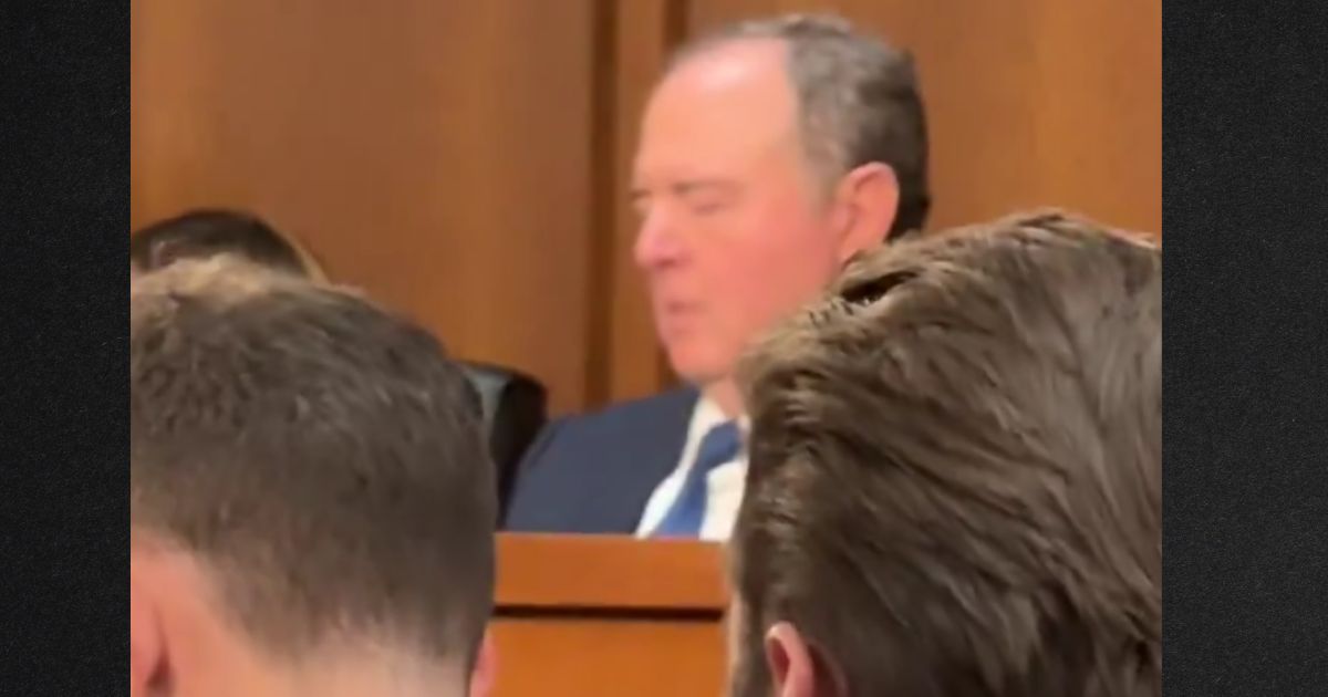 Watch: Exhausted from Bullying Pam Bondi, Adam Schiff Takes Nap in Middle of Hearing