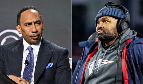 The New England Patriots fired head coach Jerod Mayo, right, and on Monday, Stephen A. Smith, left, claimed that it was partially due to racism.