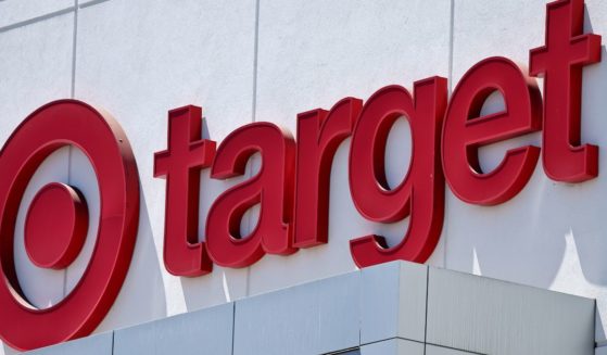 The Target logo is displayed at a Target store in Los Angeles, California, on Aug. 20.