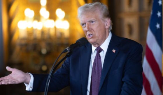 President-elect Donald Trump speaks to members of the media during a news conference Tuesday at the Mar-a-Lago Club in Palm Beach, Florida.