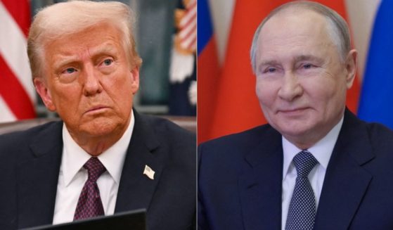 In a Wednesday Truth Social post, President Donald Trump, left, showed respect to Russian President Vladimir Putin, right, but threatened sanctions and tariffs if the war in Ukraine is not resolved soon.