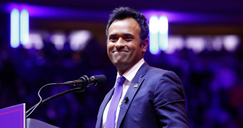 Vivek Ramaswamy, seen in an October photo, is planning to run for Ohio governor in 2026, sources said.