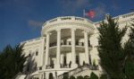 The South Portico of the White House is pictured in Washington, D.C.