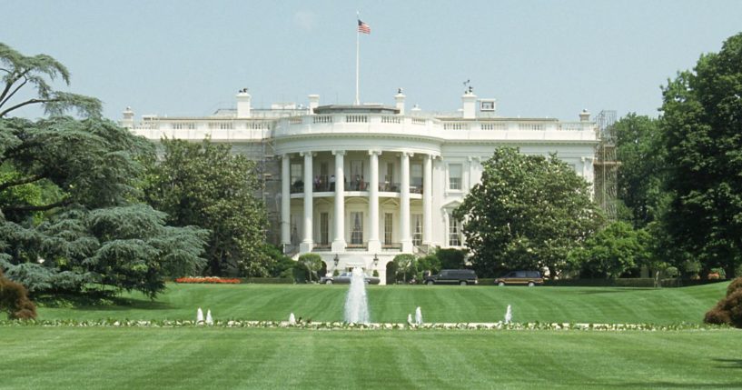 The White House is pictured in Washington, D.C.