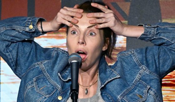 Comedian Whitney Cummings performs at The Ice House Comedy Club in Pasadena, California, on Sept. 1, 2023.