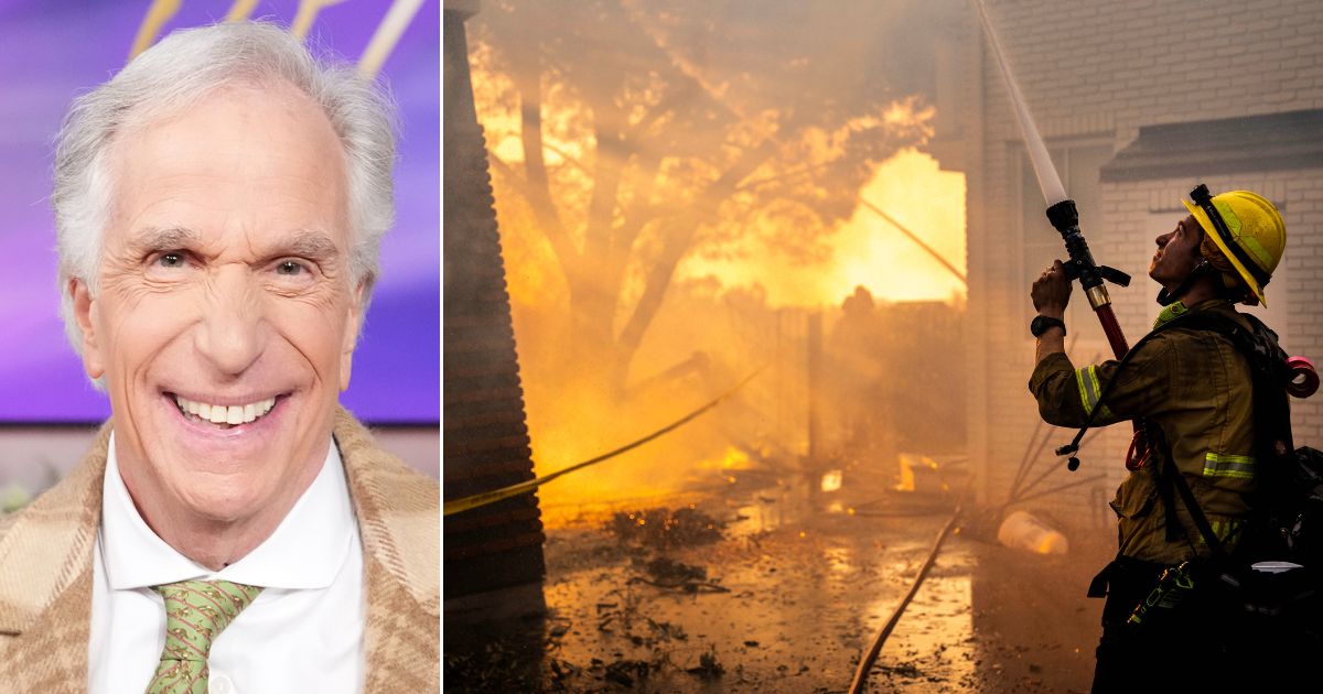 Bizarre: Somehow Henry Winkler Was Ahead of the LA Fire Dept. When It Came to Potential Fire Cause