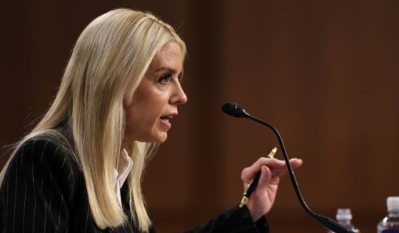 Former Florida Attorney General Pam Bondi testifies before the Senate Judiciary Committee during her confirmation hearing to be the next U.S. attorney general in the Hart Senate Office Building on Capitol Hill on January 15, 2025 in Washington, DC.