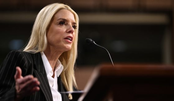 Former Florida Attorney General Pam Bondi testifies before the Senate Judiciary Committee during her confirmation hearing to be the next U.S. attorney general in the Hart Senate Office Building on Capitol Hill on January 15, 2025 in Washington, DC.