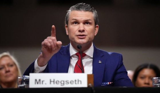 U.S. President-elect Donald Trump's nominee for Secretary of Defense Pete Hegseth testifies during his Senate Armed Services confirmation hearing on Capitol Hill on January 14, 2025 in Washington, DC.