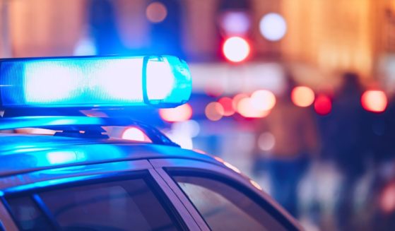 This Getty stock image shows a blue police car siren.