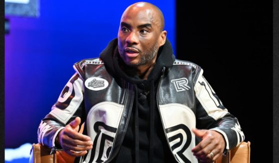 "The Breakfast Club" host Charlamagne tha God (real name: Lenard Larry McKelvey) speaks onstage during 2024 Black Entrepreneurs Day, Nov. 22, 2024, at The Fox Theatre in Atlanta, Georgia.