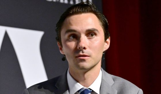 David Hogg speaks onstage during the Fast Company Innovation Festival 2024 in New York City on Sept. 17.