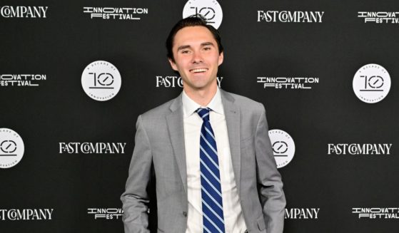 David Hogg attends the Fast Company Innovation Festival 2024 at BMCC Tribeca PAC on September 17, 2024, in New York City.