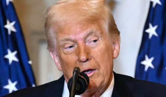 President Donald Trump speaks during the National Prayer Breakfast at the U.S. Capitol in Washington, D.C., on Thursday.