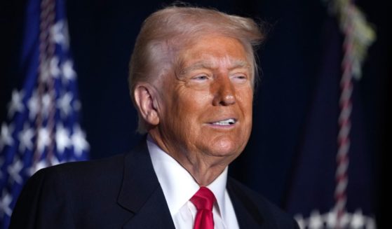 President Donald Trump speaks at the National Prayer Breakfast at the Washington Hilton in Washington, D.C., on Thursday.