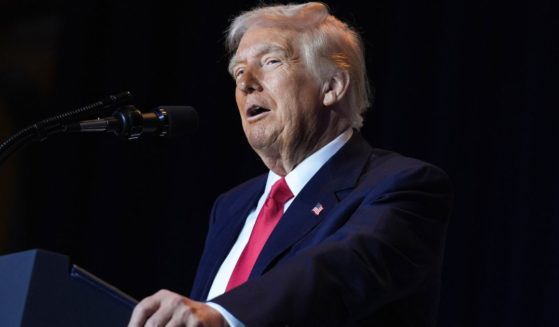 President Donald Trump speaks during the National Prayer Breakfast in Washington, D.C., on Thursday.