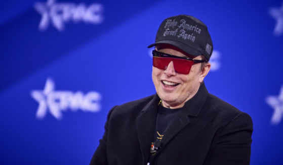 Elon Musk speaks during CPAC-DC at the Gaylord National Resort in Oxon Hill, Maryland, on Thursday.