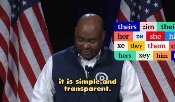 On Saturday, outgoing Democratic National Committee Chair Jaime Harrison explained the rules for how the Democratic Party must vote in order to be "gender balanced" in its vice chair positions.