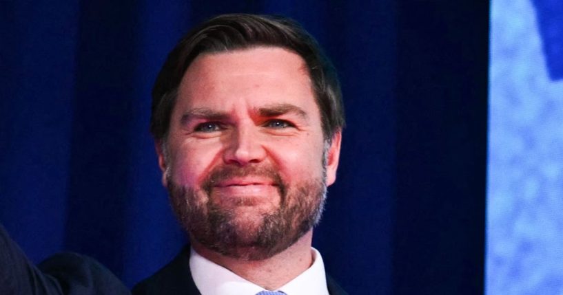 Vice President J.D. Vance arrives to speak during the annual Conservative Political Action Conference in Oxon Hill, Maryland, on Thursday.