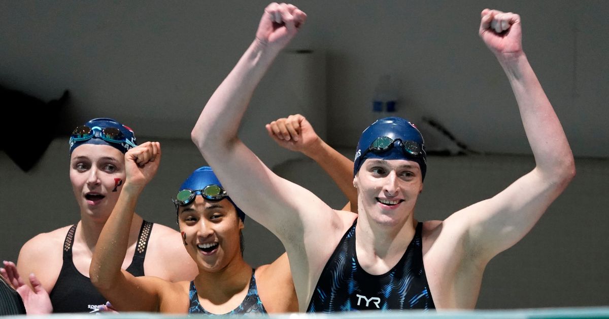 Trans Swimmer Lia Thomas’ Name About to Literally Vanish from Record Books if These 3 Women Play Their Cards Right