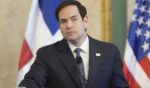 Secretary of State Marco Rubio gives a joint news conference with Dominican Republic President Luis Abinader at the National Palace in Santo Domingo on Thursday.