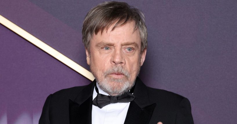 Mark Hamill attends the 2025 EE BAFTA Film Awards in London, England, on Sunday.