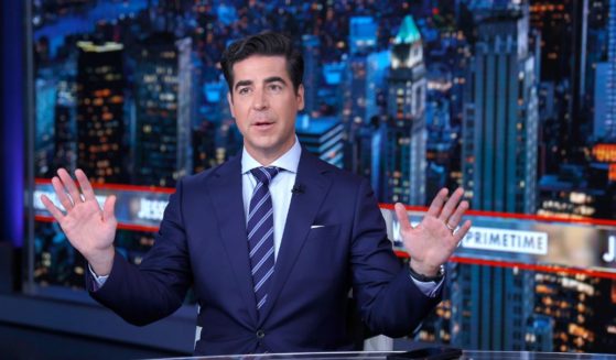 Fox News anchor Jesse Watters speaks to camera during "Jesse Watters Primetime" at Fox News Channel Studios in New York City on June 29, 2022.