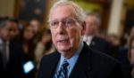 Mitch McConnell speaks during a news conference following the weekly Senate Republican policy luncheon at the U.S. Capitol in Washington, D.C., on Nov. 19.