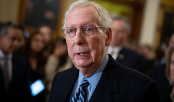 Mitch McConnell speaks during a news conference following the weekly Senate Republican policy luncheon at the U.S. Capitol in Washington, D.C., on Nov. 19.