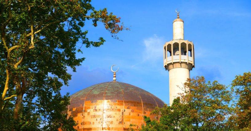 The London Central Mosque and Regent's Park Mosque is pictured in London, England, on Sept. 29, 2021.