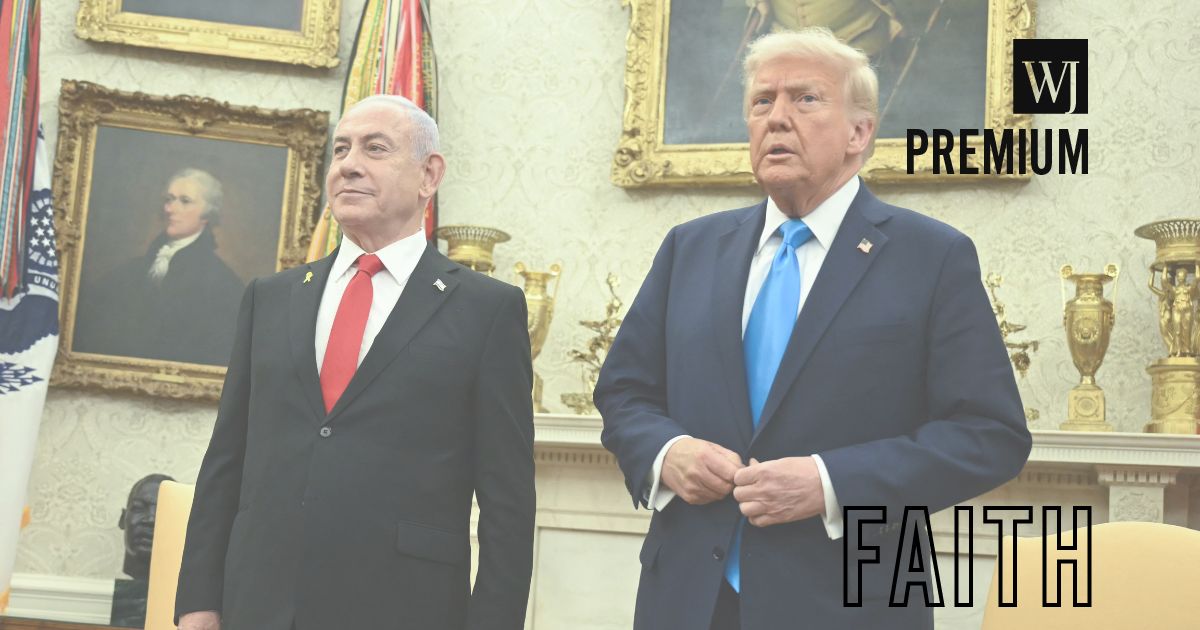 President Donald Trump, right, met with Israel's Prime Minister Benjamin Netanyahu on Feb. 4 in the Oval Office of the White House in Washington, D.C.