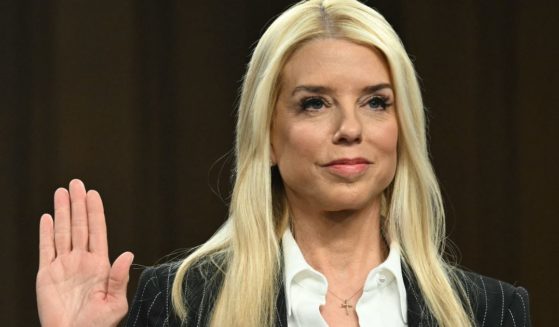 Former Florida Attorney General Pam Bondi is sworn in during a Senate Judiciary Committee hearing on her nomination to be U.S. Attorney General on Capitol Hill in Washington, D.C., on Jan. 15.